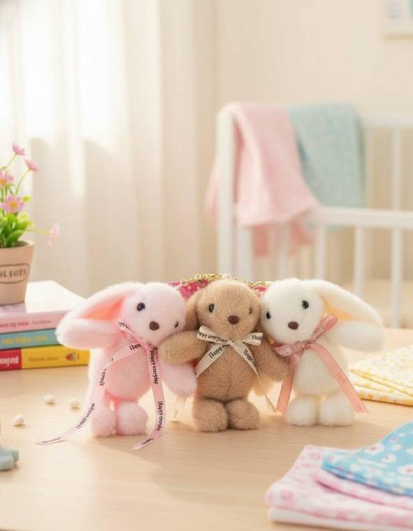 брелок кролик с бантиком брелок кролик с бантиком